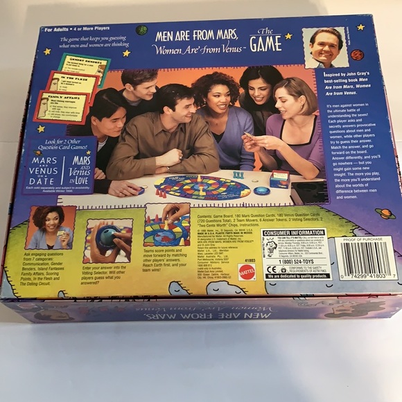 BoardGame & Book Bundle | Men Are From Mars, Women Are From Venus | Relationship - Picture 14 of 16